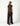 PANTALON PLIEGUE RAYA MARRON