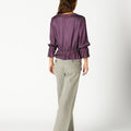CAMISA LACE PLUM