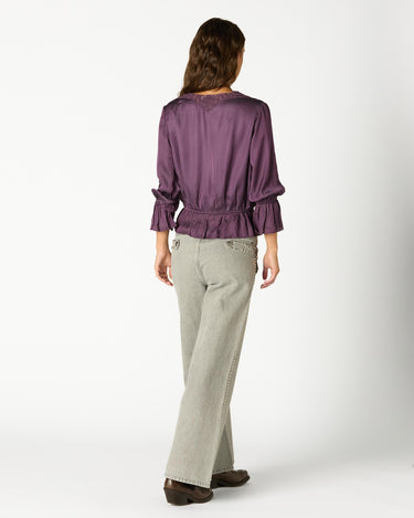 CAMISA LACE PLUM