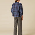 BLUE PLAID SHIRT