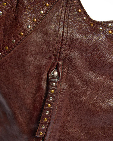 BOLSO MIX TACHAS BROWN