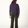CURRY FLORAL CORDUROY PANTS