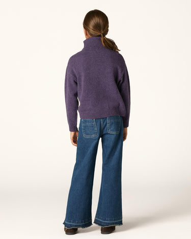 PENSÉE BUTTON TURTLENECK SWEATER