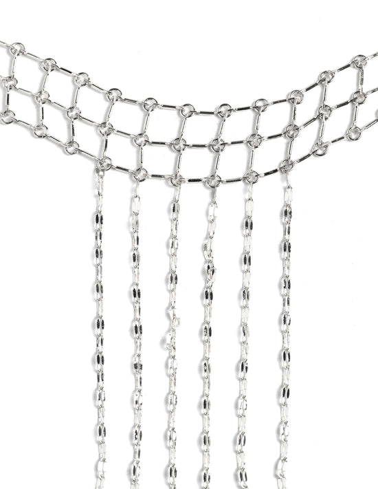 SILVER CHAIN BIB