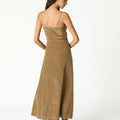 INCENSE MIDI SLIP DRESS