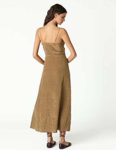 INCENSE MIDI SLIP DRESS