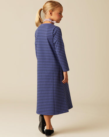 VESTIDO RAYAS AZUL