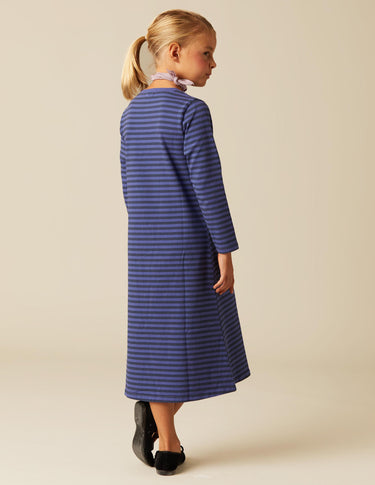 BLUE STRIPED DRESS