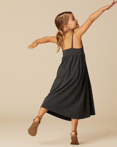 VESTIDO ALGODÓN ANTRACITA