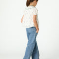 BLUE DENIM POCKET TROUSERS