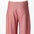 PANTALON RAYAS TACHAS ROJO