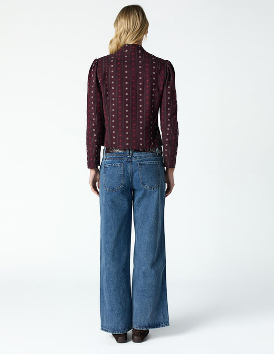 DOUBLE STITCH DENIM CORN BLUE