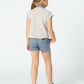 STRIPED WAVE T-SHIRT