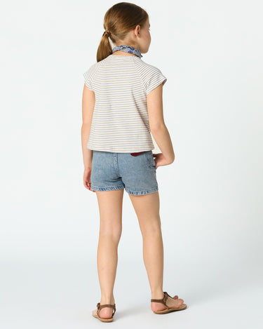 STRIPED WAVE T-SHIRT
