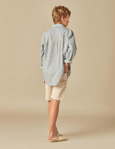 BLUE LEAF SHIRT