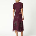 BETTERSWEET EMBROIDERED TULLE SKIRT