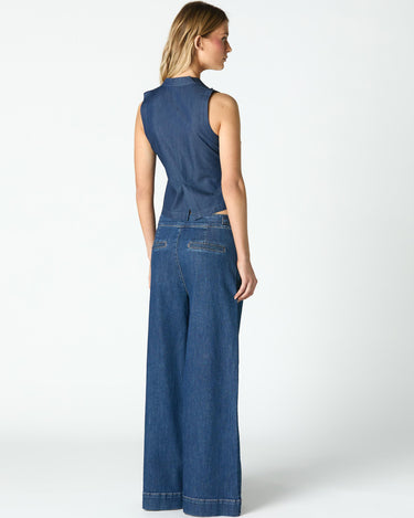 TOP DENIM BORDADOS