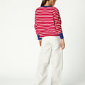 CONTRAST STRIPE JACKET