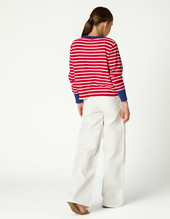 CONTRAST STRIPE JACKET