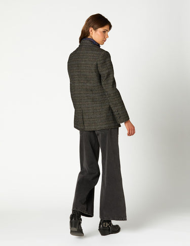 BLAZER DOBLE BOTONADURA CUADRO GREY