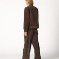 BROWN CORDUROY JACKET