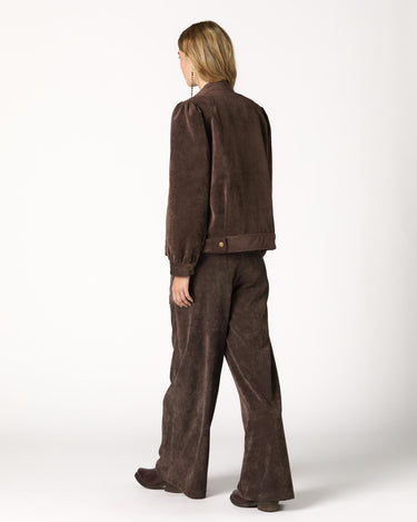 BROWN CORDUROY JACKET