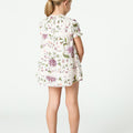 INDIAN PRINT CAPPUCCINO DRESS