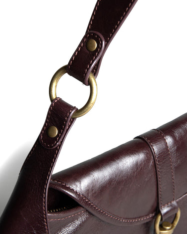 BOLSO SOLAPA MARRÓN