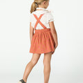 ORANGE BUTI PRINT BRACELET SKIRT