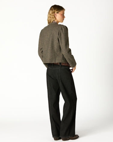 BLAZER MAO ESPIGA GRIS