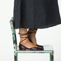 GARNET STRAP BALLERINA