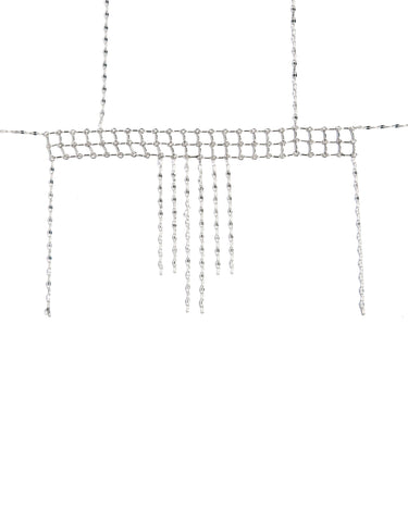 SILVER CHAIN BIB