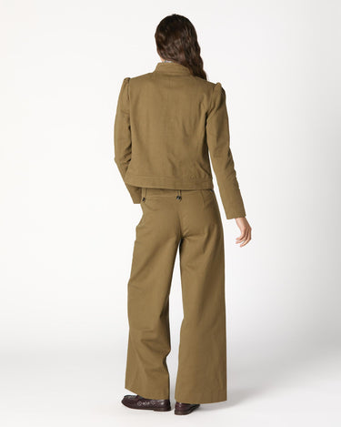 BLAZER BOLSILLOS BOTÓN KHAKI