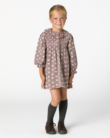 VESTIDO NIDO BOTONES LEAF SMOKE