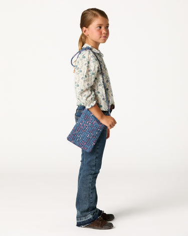CAMISA BRIGHT FLOWERS BLUE