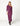 TOP ASIMETRICO CUADROS PLUM