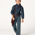 BLUE DENIM SHIRT