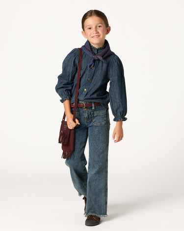 BLUE DENIM SHIRT