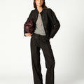 CHAQUETA RAYA DIPLOMATICA TACHA BLACK