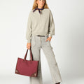 LIGHT GREY CREW NECK SWEATER