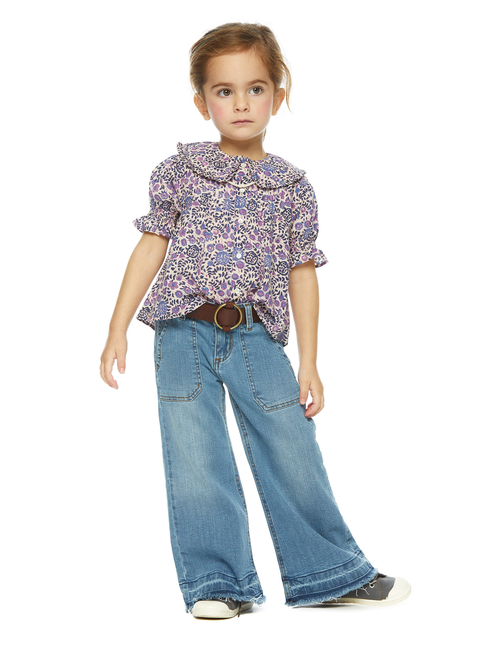 Pantalon best sale campana niño