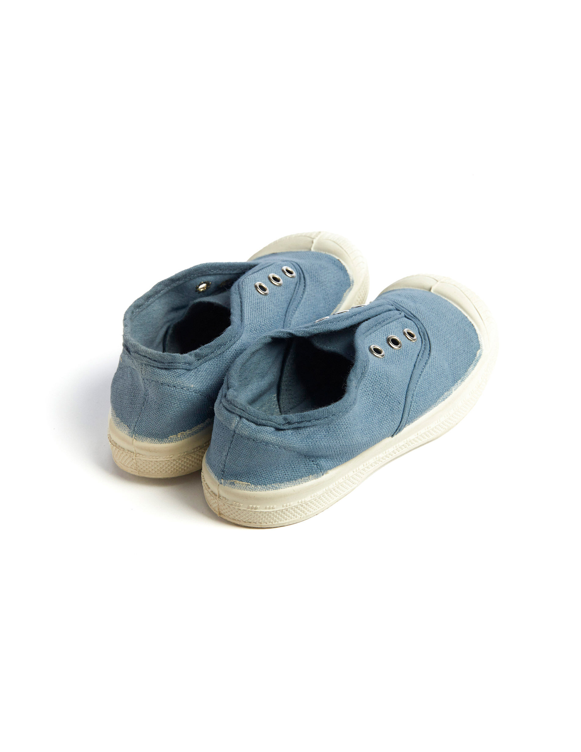 Denim blue Bensimon rubber band sneakers