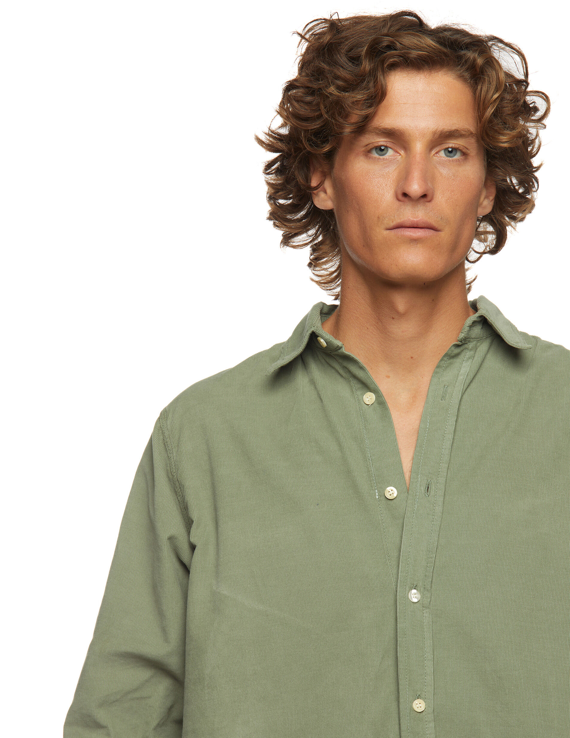 Camisa pana online verde